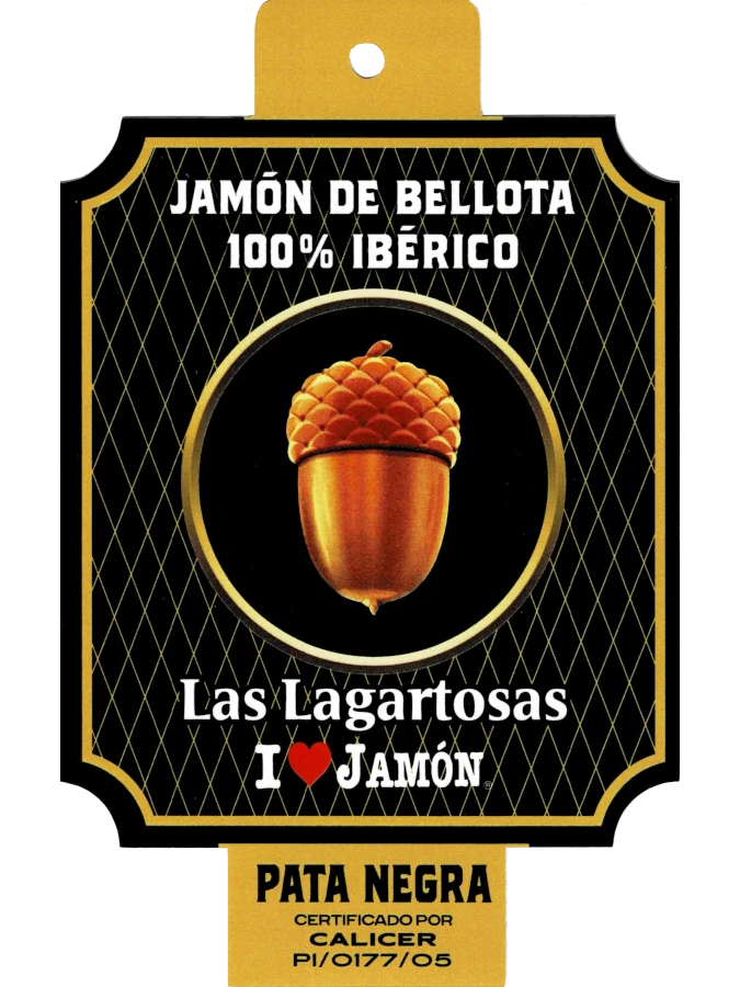 Etiqueta Jamón Bellota Ibérico